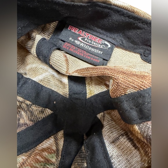 Real tree Pro Series by Whitewater adjustable Billed Hunting Camoflage Cap - Picture 7 of 10
